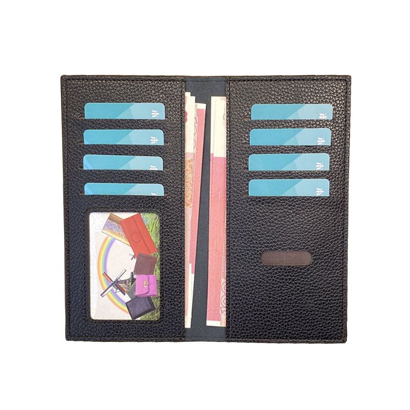 Men's Wallet Long Fashion Multiple Card Slots Men's Wallet Slim Long Thin Mens Luxury Wallet Designer Wallet Men with Coins Bag