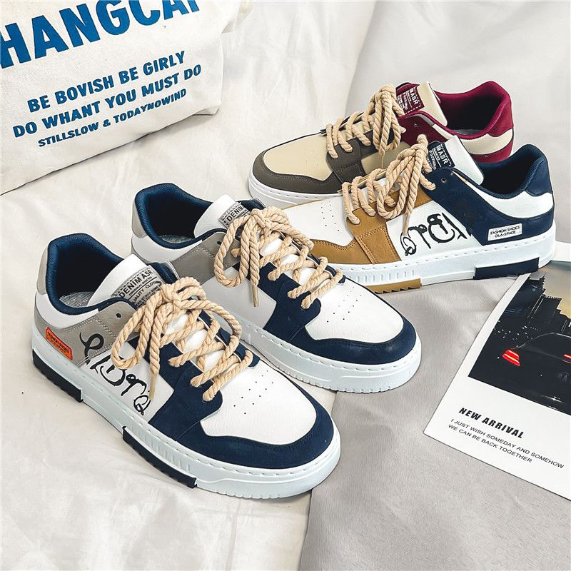 Fashion Designer Shoes Men Casual Platform Sneakes Lace Up Trainers Men's Shoes Mens Vulcanized Shoes