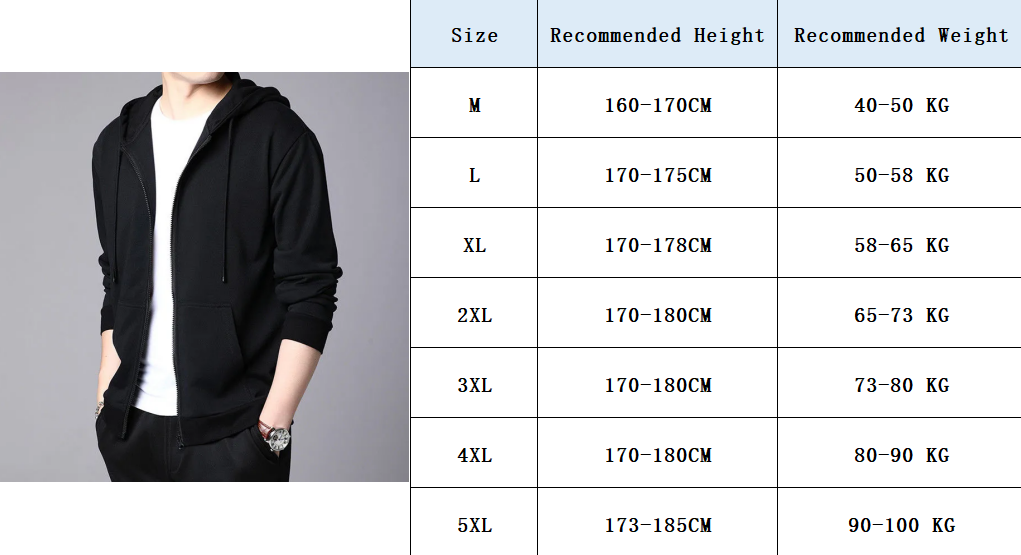 Men's Clothing Tops Jackets Coats  Youth hooded sweatshirt men's cardigan top student zipper sweatshirt men's large size jacket