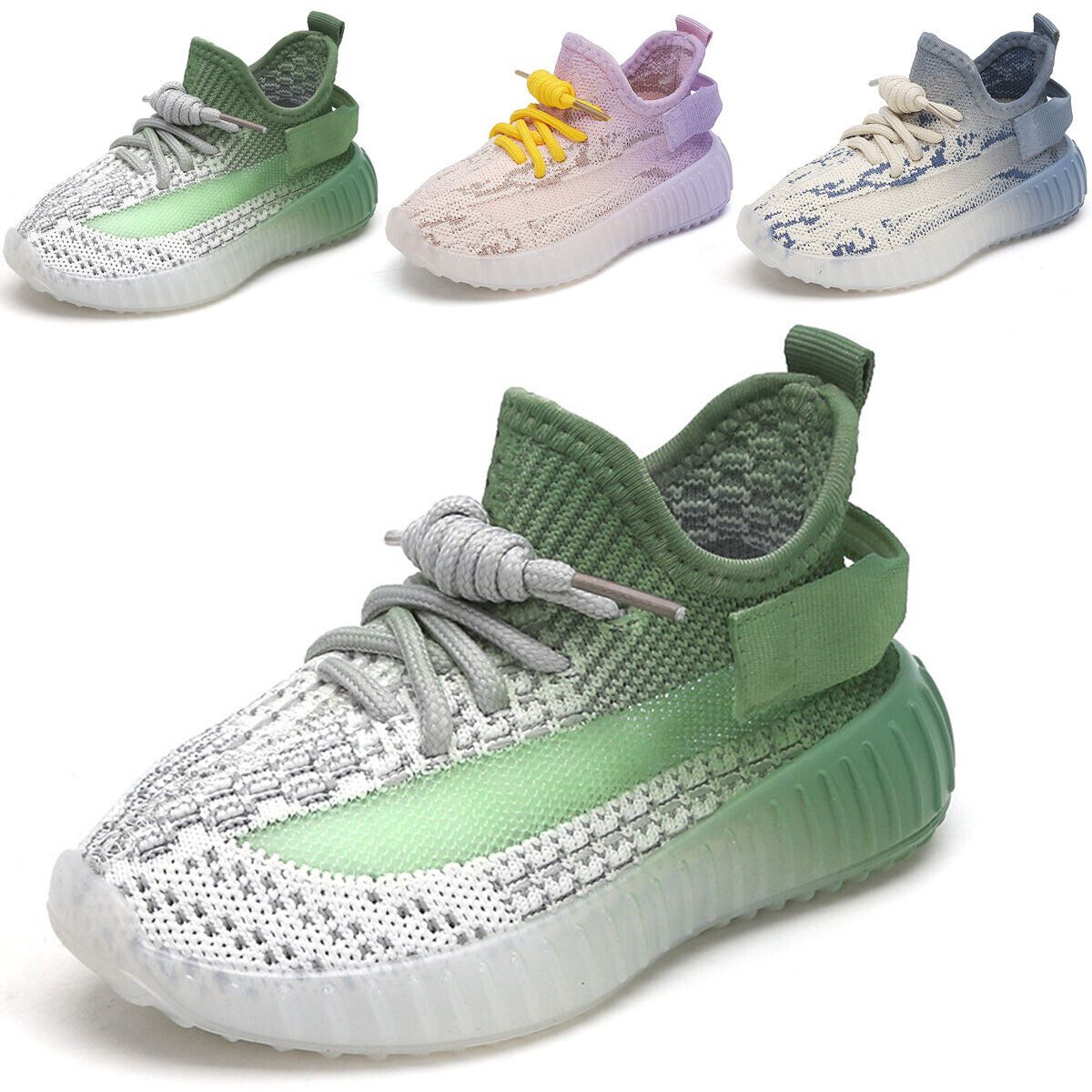 Kids Shoes Girls' Shoes Athletic Spring and autumn boys' sports shoes, breathable mesh shoes, new girls' casual shoes, soft-soled baby shoes Children's sneakers