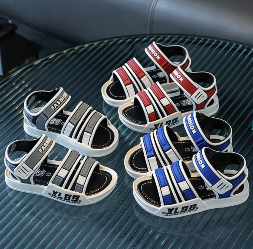 Kids Shoes Baby Shoes Boys' Shoes Sandals Children's sandals, girls' new soft-soled open-toed sandals for large children, small and medium-sized children, beach shoes, non-slip sandals