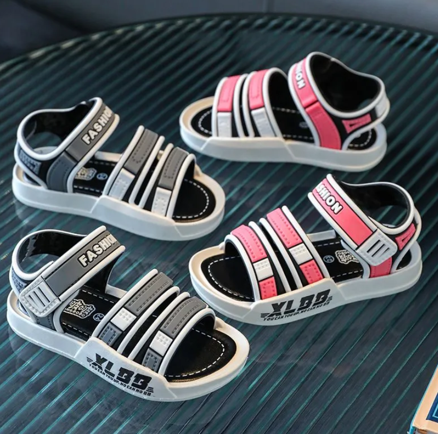 Kids Shoes Baby Shoes Boys' Shoes Sandals Children's sandals, girls' new soft-soled open-toed sandals for large children, small and medium-sized children, beach shoes, non-slip sandals