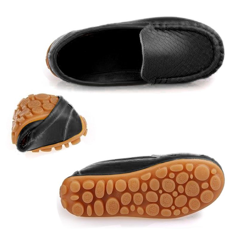 Kids Shoes Boys' Shoes Doudou shoes New children's shoes, bean shoes, boys' leather shoes, girls' single shoes, baby shoes, white Korean style trendy casual shoes