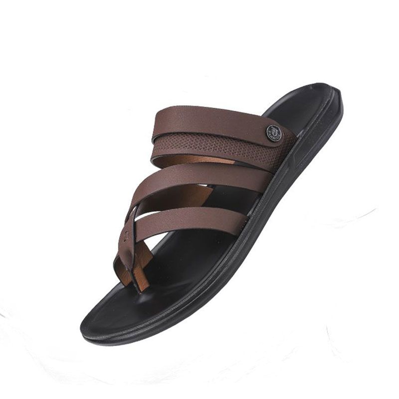 Men's Shoes Sandals Slippers Men's sandals new summer beach shoes flip-flops men's outdoor wear dual-use driving sandals