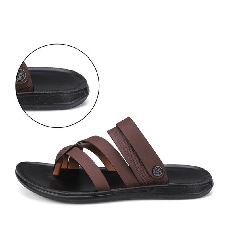Men's Shoes Sandals Slippers Men's sandals new summer beach shoes flip-flops men's outdoor wear dual-use driving sandals