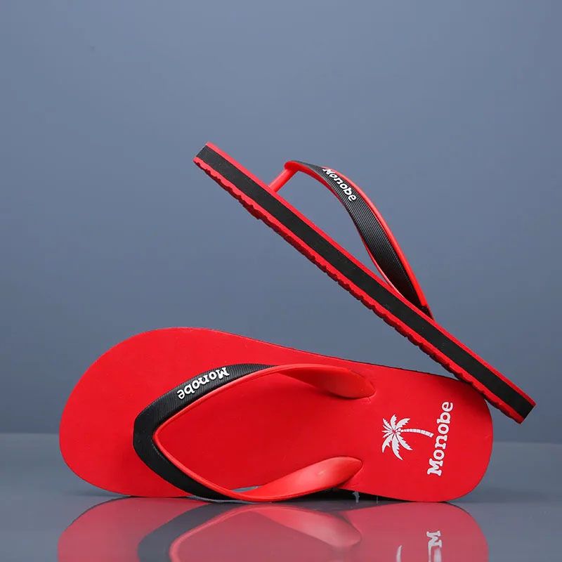 Men's Shoes Slippers Flip-Flops New Non-slip Flip-flops For Men, Outdoor Shock-absorbing and Wear-resistant Slippers, Men's bathing and home beach shoes Unisex