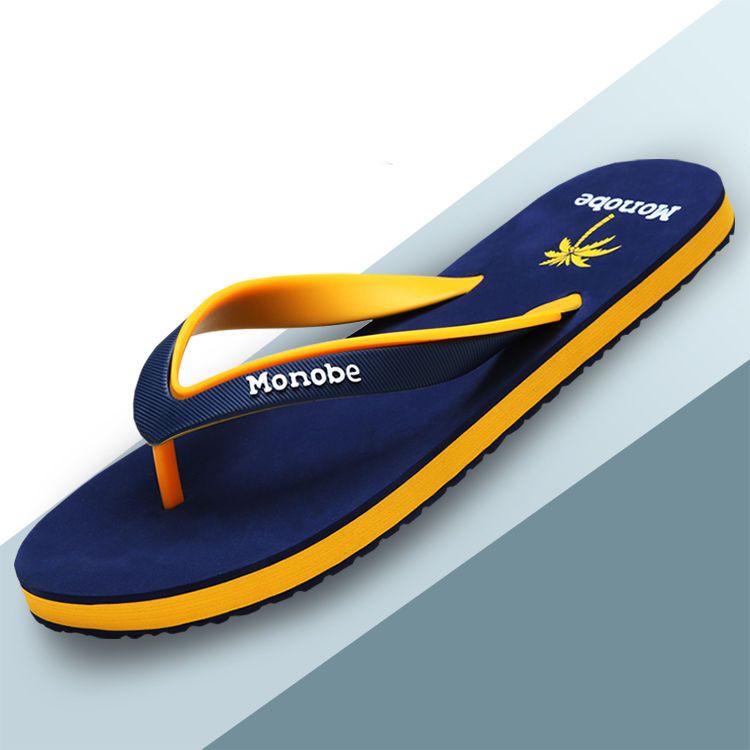 Men's Shoes Slippers Flip-Flops New Non-slip Flip-flops For Men, Outdoor Shock-absorbing and Wear-resistant Slippers, Men's bathing and home beach shoes Unisex
