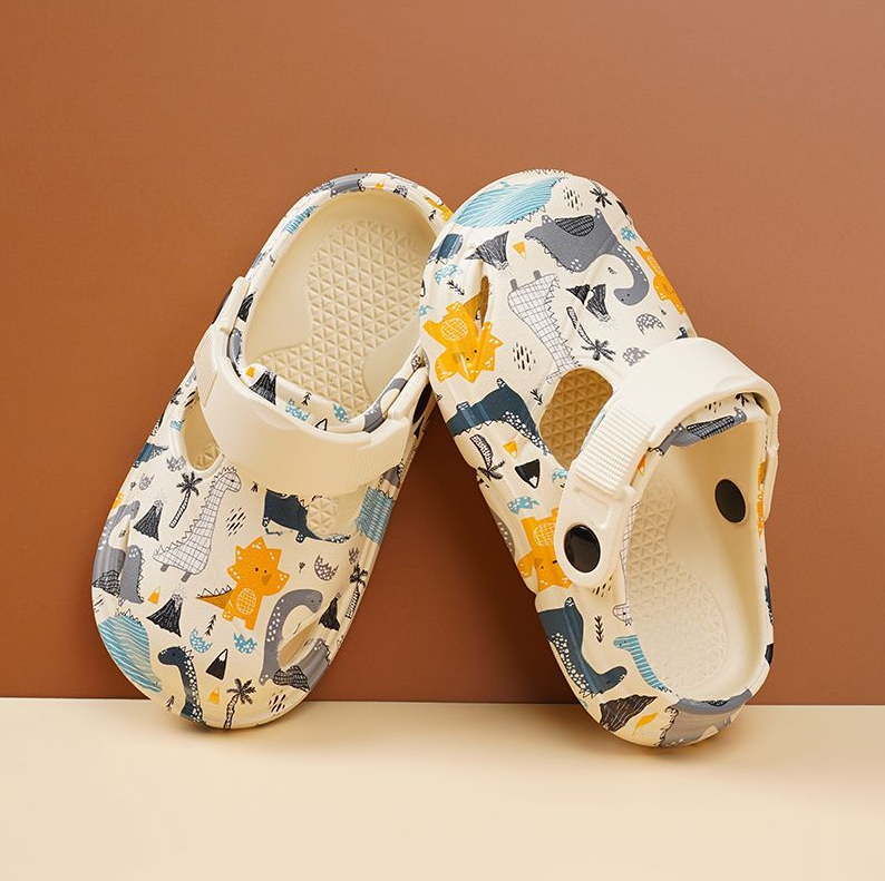 Kids Shoes Baby Shoes Sandals Children'S Slippers, New Non-Slip Sandals, Slippers, Two-Wear, Comfortable, Breathable, Non-Weary, Big Children'S Sandals At Home