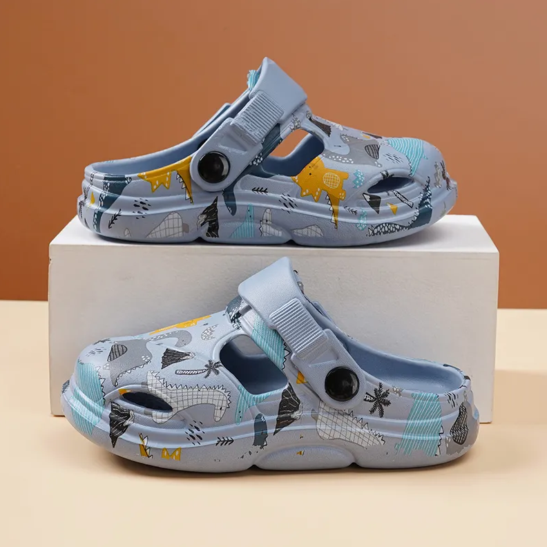 Kids Shoes Baby Shoes Sandals Children'S Slippers, New Non-Slip Sandals, Slippers, Two-Wear, Comfortable, Breathable, Non-Weary, Big Children'S Sandals At Home