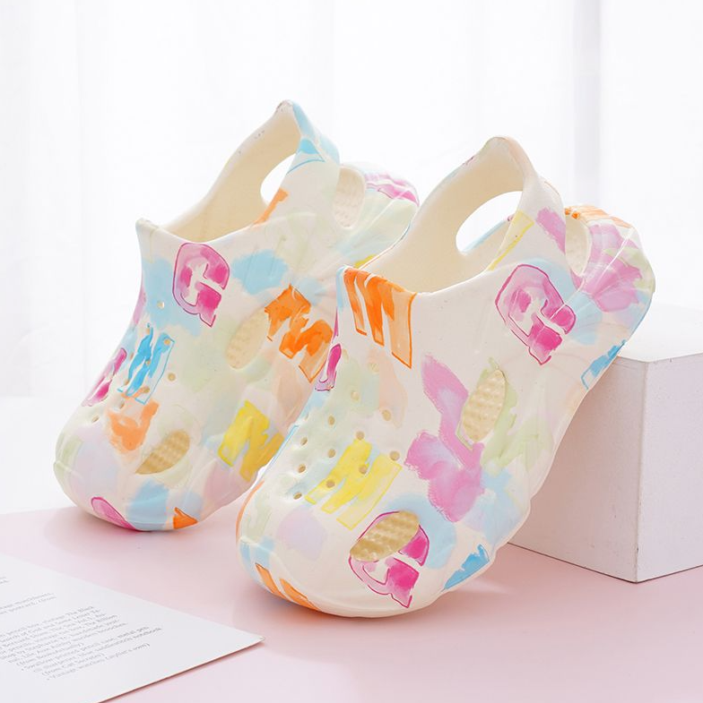 Kids Shoes Baby Shoes Sandals New Girls' Slippers, Non-Slip And Wear-Resistant, Women'S Clogs, Comfortable And Non-Abrasive, Beach Children'S Sandals