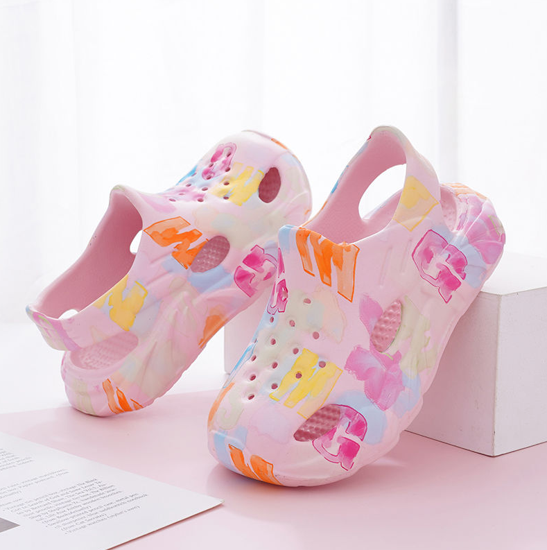 Kids Shoes Baby Shoes Sandals New Girls' Slippers, Non-Slip And Wear-Resistant, Women'S Clogs, Comfortable And Non-Abrasive, Beach Children'S Sandals