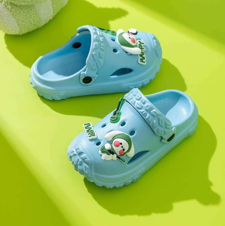 Kids Shoes Baby Shoes  Sandals Children'S Slippers New Style Boys And Girls Indoor Non-Slip Wear-Resistant Cartoon Large Children And Babies Outdoor Hole Shoes Sandals