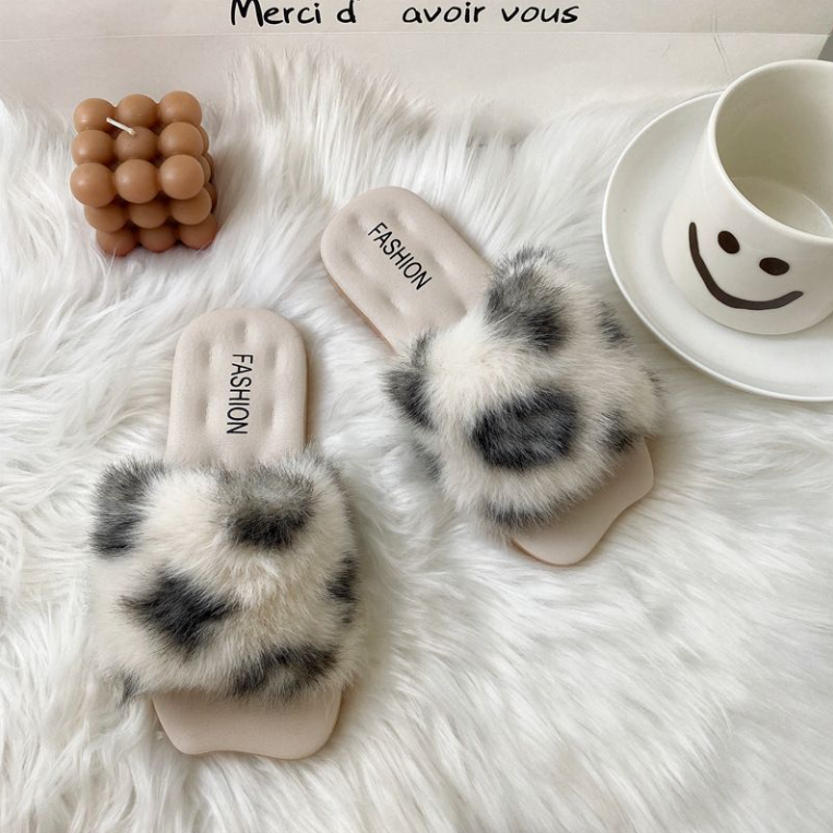 Kids Shoes Baby Shoes Girls' Shoes Slippers Children and baby girls wear fashionable and stylish home indoor furry slippers