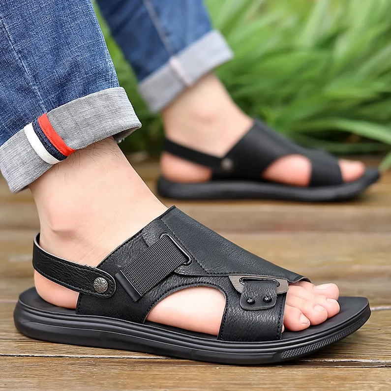 Men's Shoes Sandals New thick-soled non-slip beach shoes casual soft-soled sandals