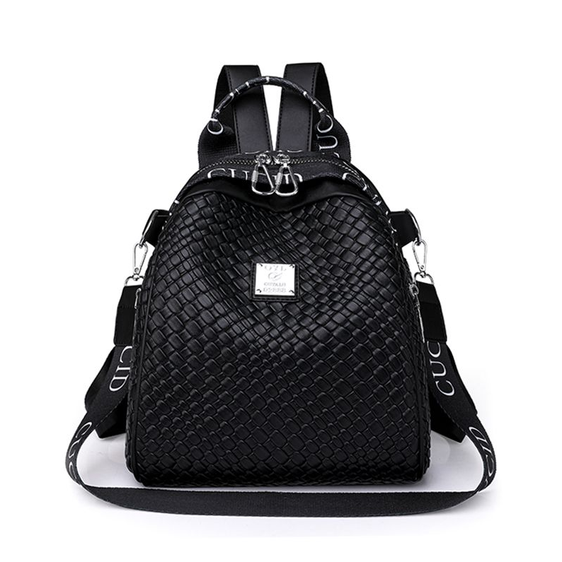 Women's Bags Fashion Backpacks Soft leather backpack new women's bag multi-functional travel small bag woven wear-resistant backpack fashion bag