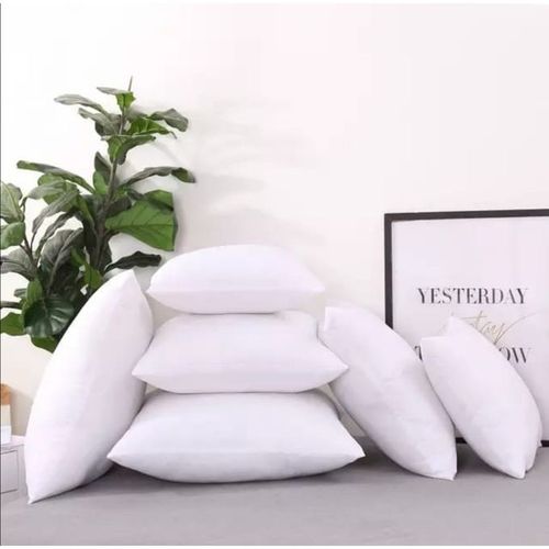 2PCS Set Of 2 Bed Pillow RANDOM  (Pair- Pure Fibre Filled)