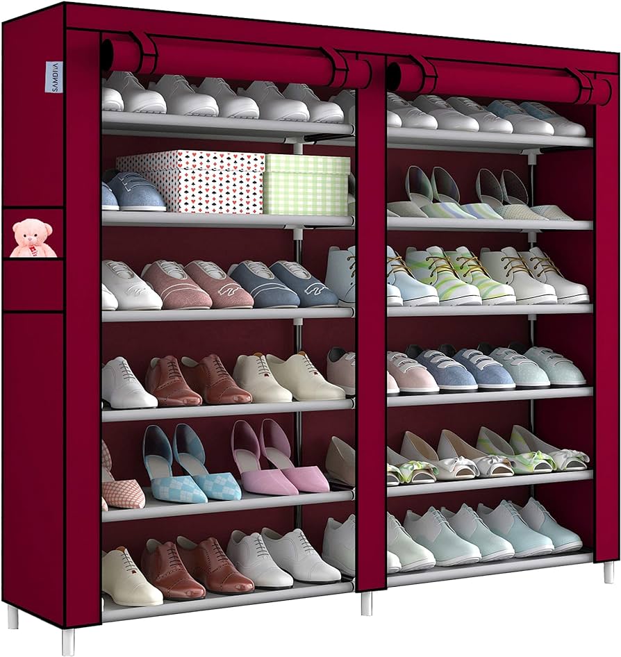 【Promotion】RAGENHOOD2 COLUMN 6-Layers Shoe Rack Assemble Large Capacity Portable Home Living Storage Small Furniture