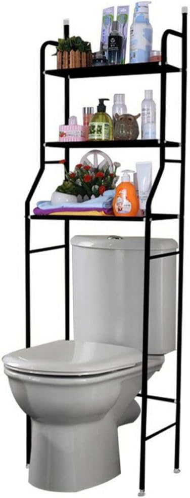 Ragen 3 Tier Above Toilet Storage, Bathroom Shelf Over The Toilet and Washing machine  rack   Over-The-Toilet Storage, Cabinet Over Toilet Premium toilet rack