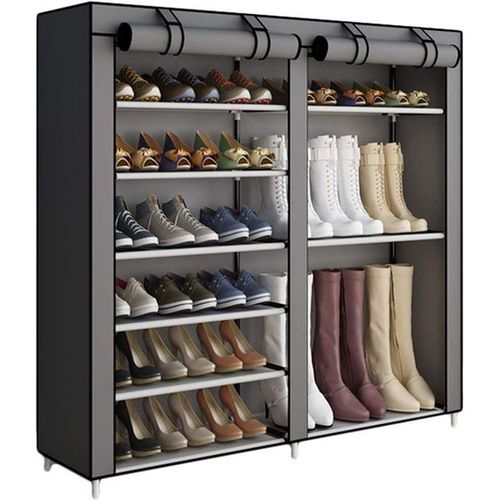 【Promotion】RAGENHOOD2 COLUMN 6-Layers Shoe Rack Assemble Large Capacity Portable Home Living Storage Small Furniture