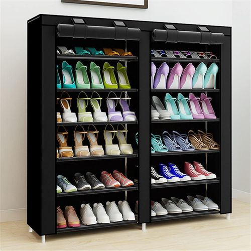 【Promotion】RAGENHOOD2 COLUMN 6-Layers Shoe Rack Assemble Large Capacity Portable Home Living Storage Small Furniture