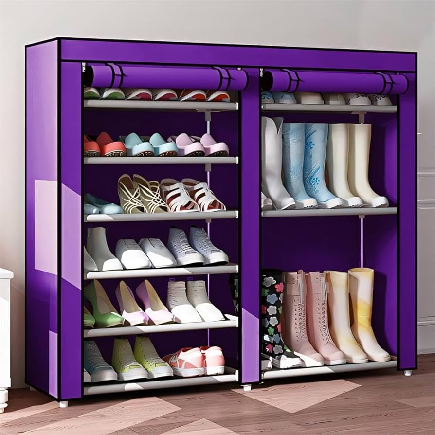 【Promotion】RAGENHOOD2 COLUMN 6-Layers Shoe Rack Assemble Large Capacity Portable Home Living Storage Small Furniture