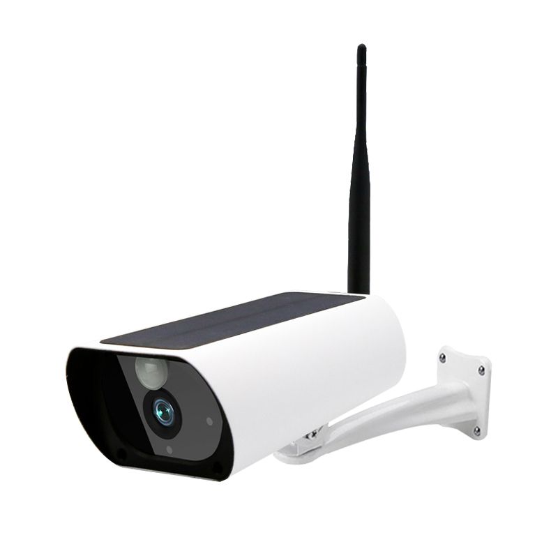 Solar rechargeable battery security camera outdoor wireless WiFi 1080P
