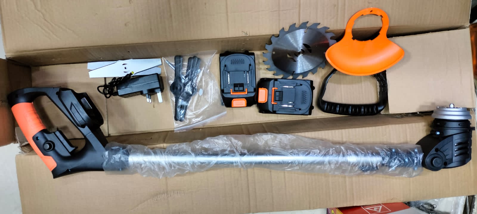 Grass Trimmer Cordless Lithium Ion Grass Trimmer With Battery And Charger Brush Cutter String Trimmer.