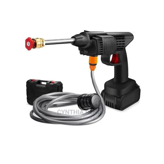 Wireless Car Wash Machine Spray High Pressure Cordless With 2 Batteries