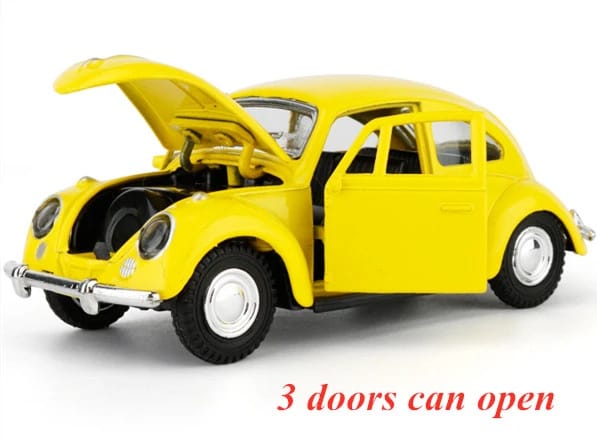 VOLKSWAGEN Beetle Clic Alloy Car Model Diecasts Metal Toy Car