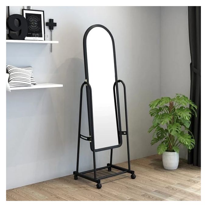 Full Length Dressing Mirror with Wheels