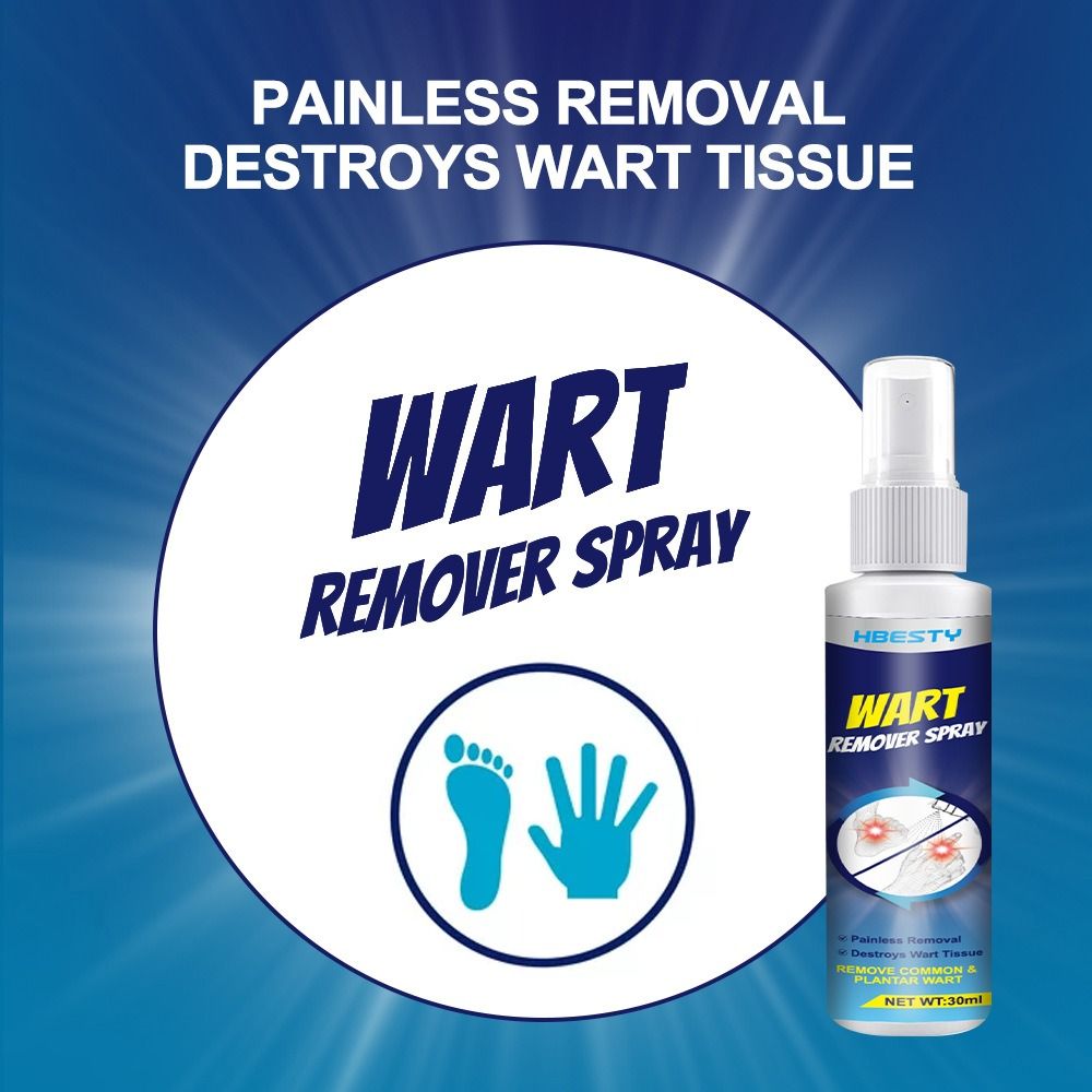 Wart removing spray Wart flat Nursing solution Chicken eye diced meat Fat granules Nursing repair fluid