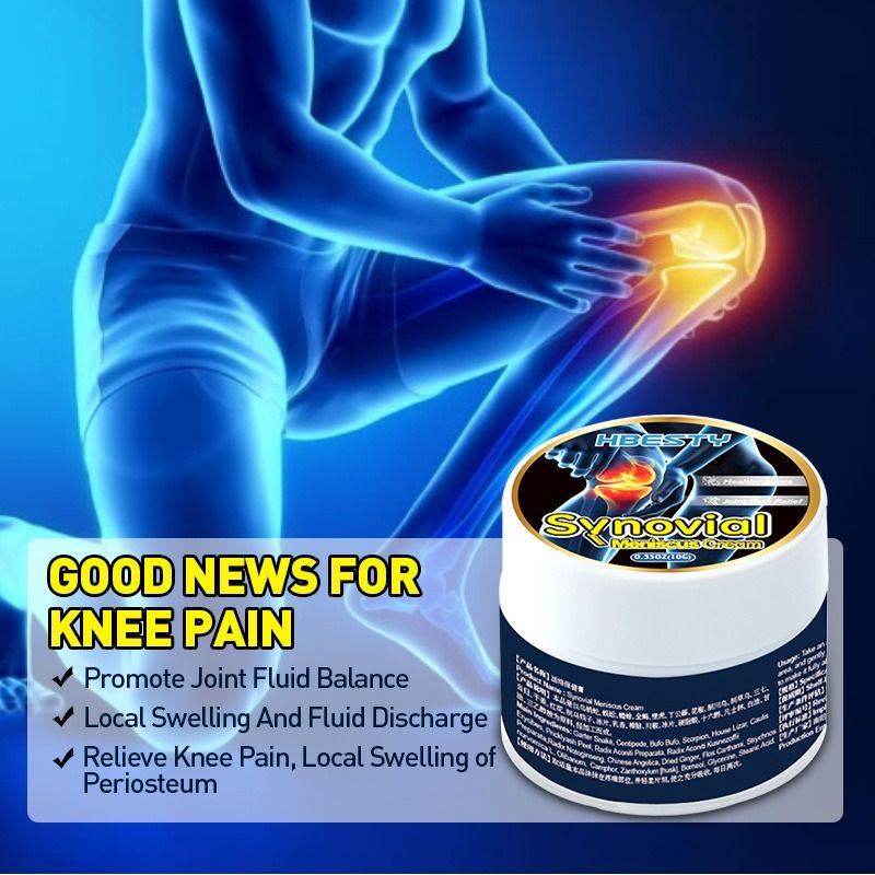Knee cream meniscus synovium Neck and shoulder muscle Nursing cream Mugwort joint Activating collaterals Massage cream