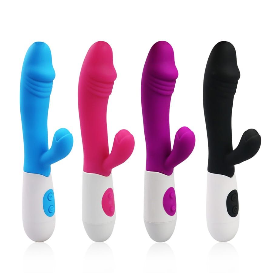Vibrating rabbit toy for enhanced pleasure.