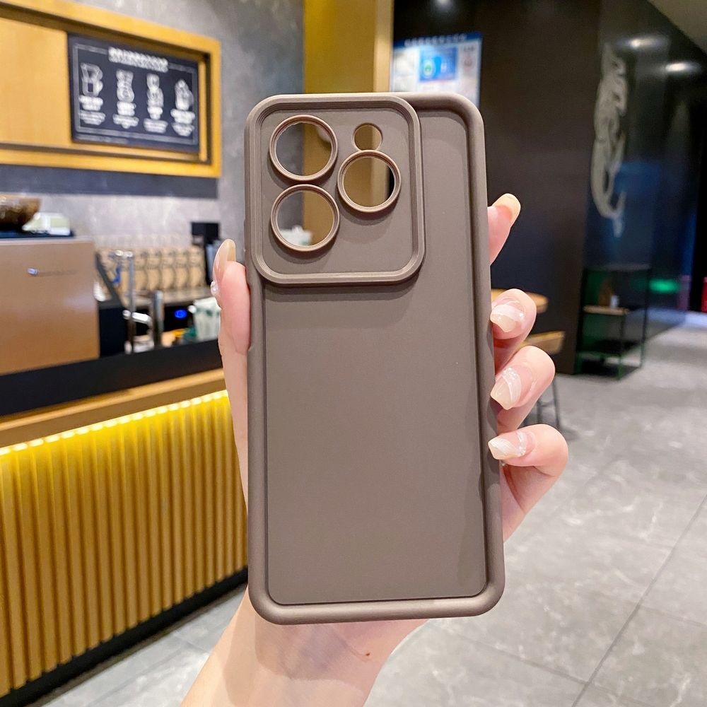 New Silicone Phone Case For Tecno Spark 20 20C Pro+ POVA 5 PRO 8 GO 2024 CAMON 30 PRO PREMIER Casing Bumper Shockproof Lens Protective Back Cover