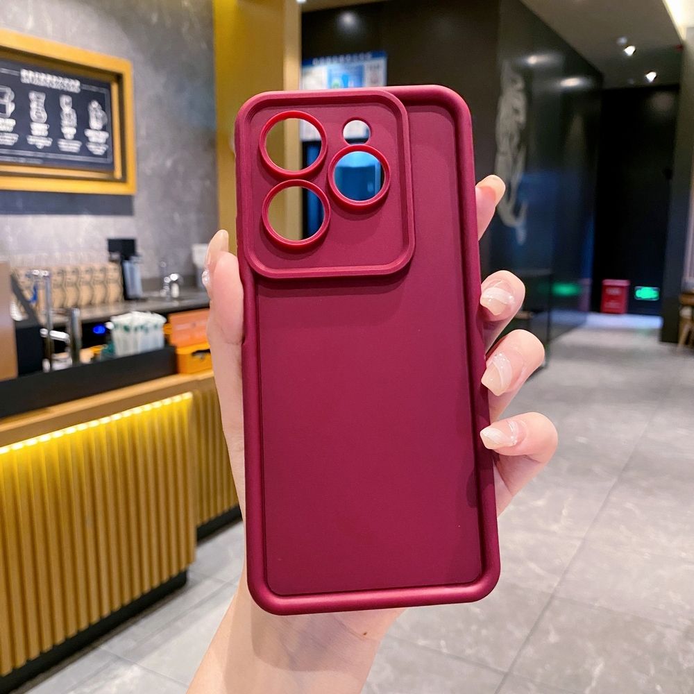 New Silicone Phone Case For Tecno Spark 20 20C Pro+ POVA 5 PRO 8 GO 2024 CAMON 30 PRO PREMIER Casing Bumper Shockproof Lens Protective Back Cover