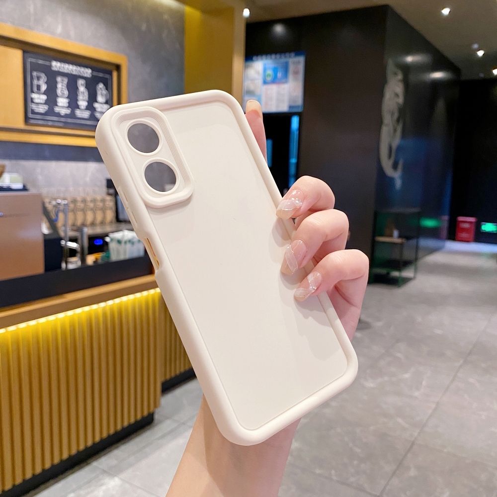 New Silicone Phone Case for OPPO A60 A18 A38 A17 A16 A57 A77 4G A59 A98 A78 A58 5G Casing Bumper Shockproof Lens Protective Back Cover
