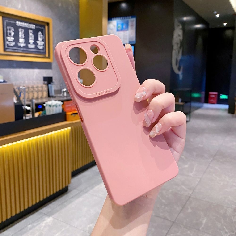 New Silicone Phone Case for Infinix Hot 40i 40 Pro Note 12 G96 30 20 11 10 Play Smart 8 7 5 6 HD Casing Bumper Shockproof Camera Protective Back Cover
