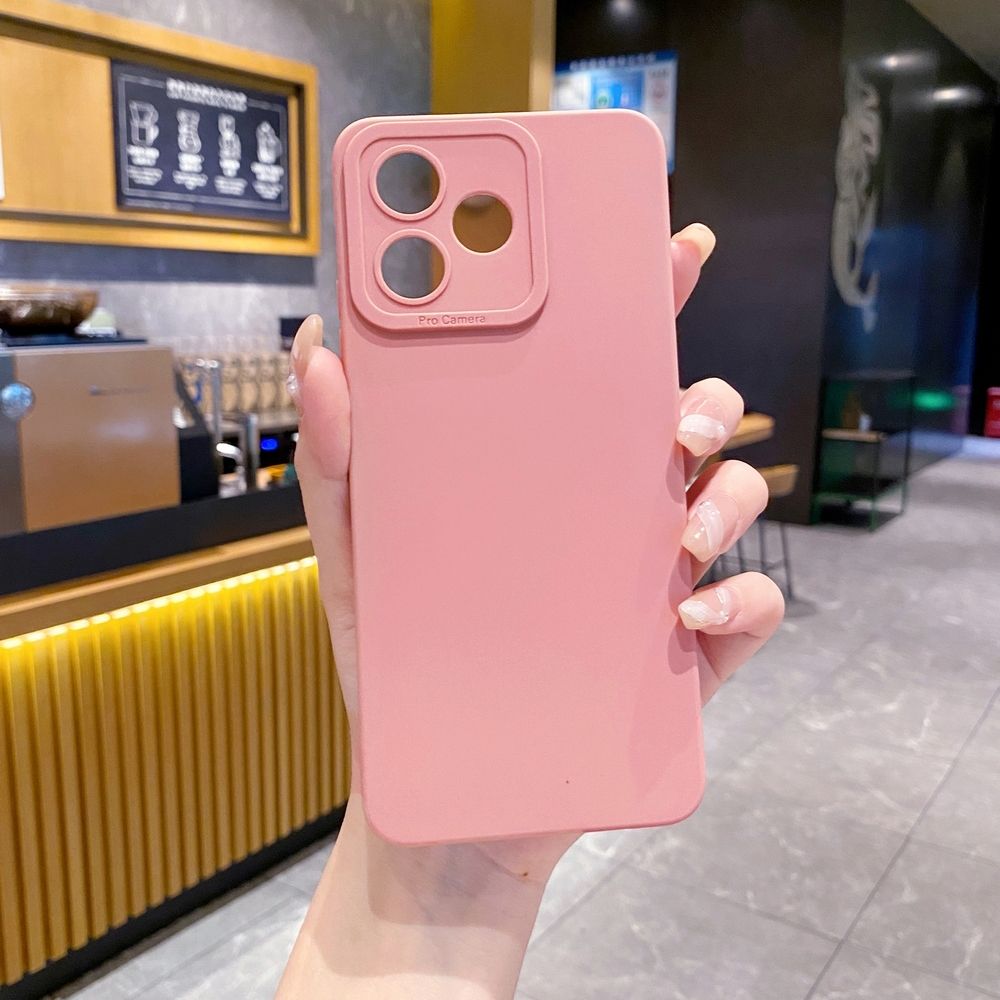 New Silicone Phone Case for Realme C67 C53 C51 Note 50 C21 C33 C30 C35 C11 2021 C12 C15 C21Y C25Y C25S Realme5 5i 6i 9i 8 Pro Casing Bumper Shockproof Lens Protective Back Cover