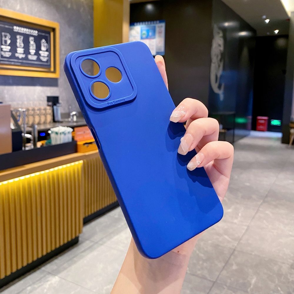 New Silicone Phone Case for Realme C67 C53 C51 Note 50 C21 C33 C30 C35 C11 2021 C12 C15 C21Y C25Y C25S Realme5 5i 6i 9i 8 Pro Casing Bumper Shockproof Lens Protective Back Cover