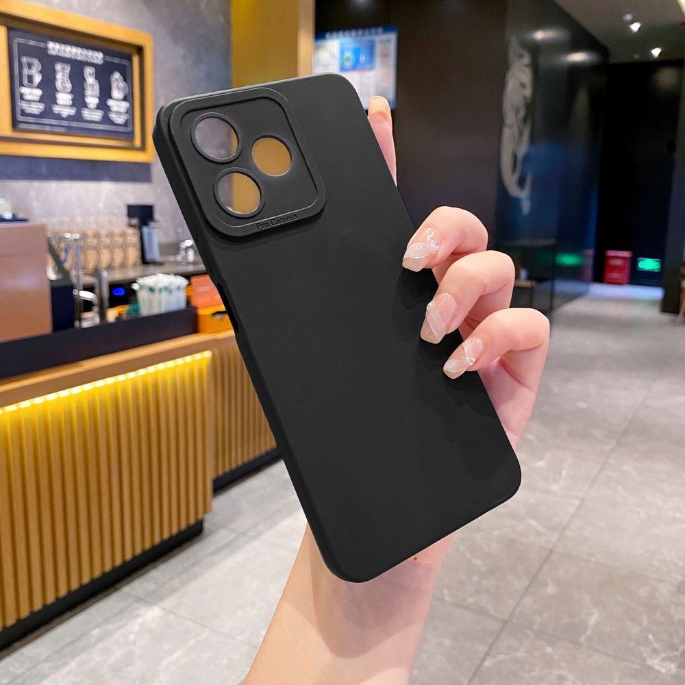 New Silicone Phone Case for Realme C67 C53 C51 Note 50 C21 C33 C30 C35 C11 2021 C12 C15 C21Y C25Y C25S Realme5 5i 6i 9i 8 Pro Casing Bumper Shockproof Lens Protective Back Cover