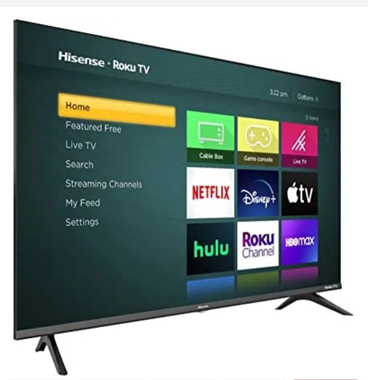 Hisense 32"Inch  VIDAA OS Full HD FRAMELESS Smart  TV Inbuilt WIFI A4 Series Dobly Audio Inbuilt Decoder USB HDMI 24 Months Warranty + 7 Free Gifts