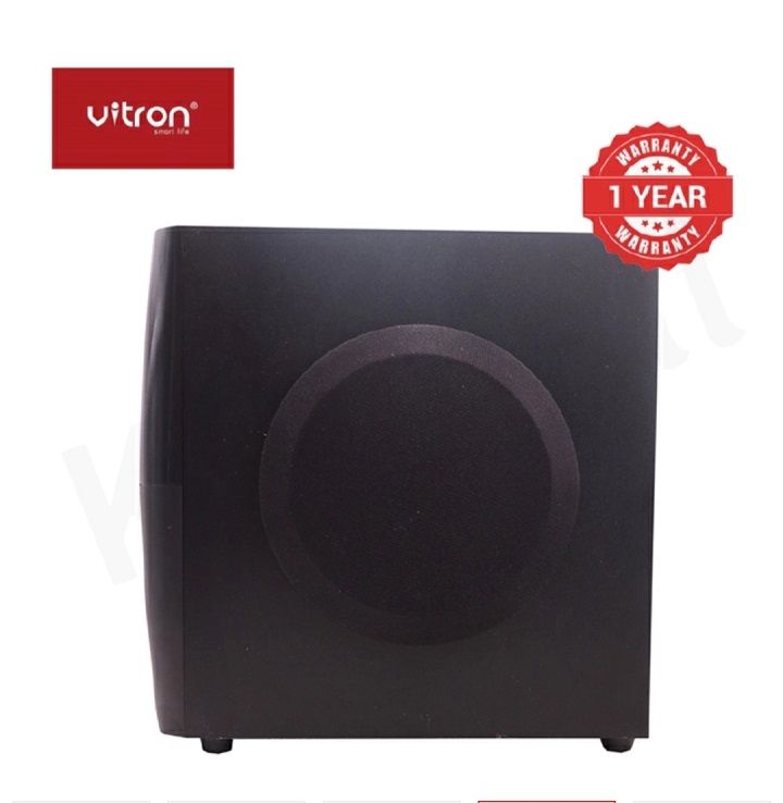 Vitron V400 2.1CH BT/USB/FM Multimedia Bluetooth Woofer Home Audio System Speaker System AC/DC Subwoofer 5000W with Remote Control