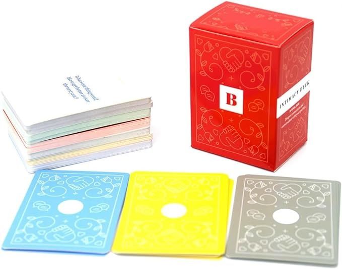 BestSelf Intimacy Deck 150 Relationship Building Conversation Cards Starters Couples Games, Meaningful Couples Card Game - Romantic Couples Strengthen Relationship Cards, and Questions for Couples