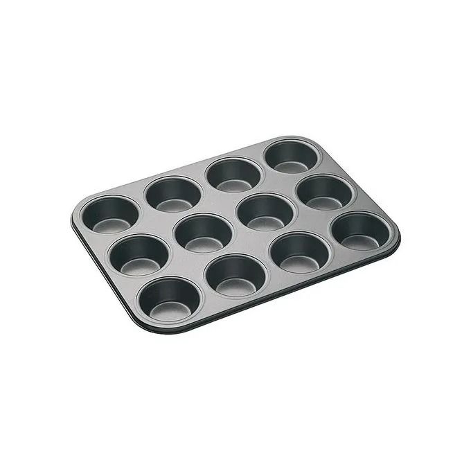 6pcs Colorful Measuring Cups + 12-Hole Non-Stick Carbon Steel Cupcake Tray Bakeware Pastry Muffin Baking Oven Tray Pan Kitchen Tools