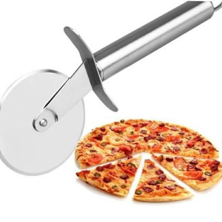 Stainless Steel Pizza Cutter Slicer Blade Dough Pastry Slicer Kitchen Tool