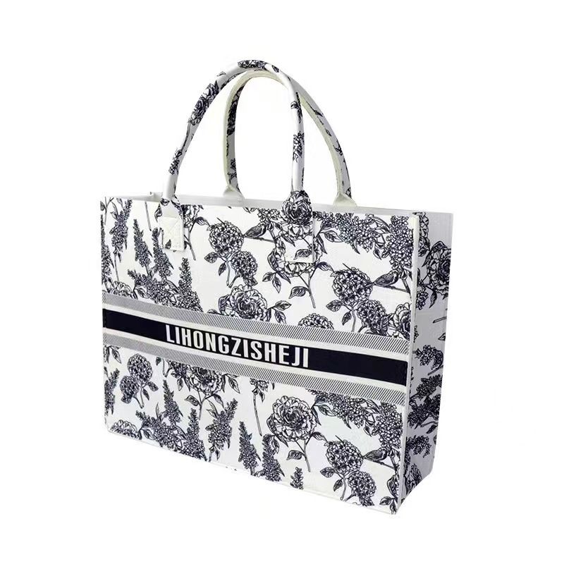 Exquisite Workmanship Tote Portable High-Capacity Printed Commuting Shopping Bag, Single Shoulder Tote Bags
