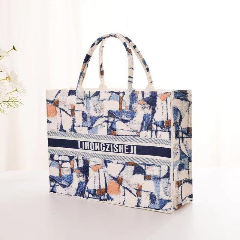 Exquisite Workmanship Tote Portable High-Capacity Printed Commuting Shopping Bag, Single Shoulder Tote Bags