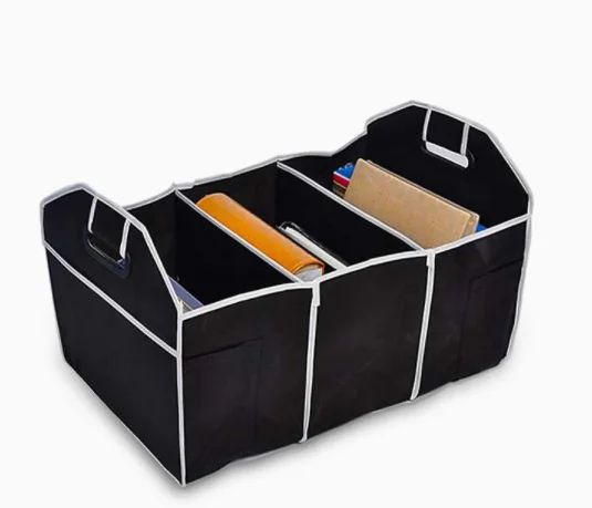Car Boot/Trunk Storage Organizer Foldable High Capacity Storage Box For Universal Cars high quality