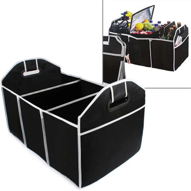 Car Boot/Trunk Storage Organizer Foldable High Capacity Storage Box For Universal Cars high quality