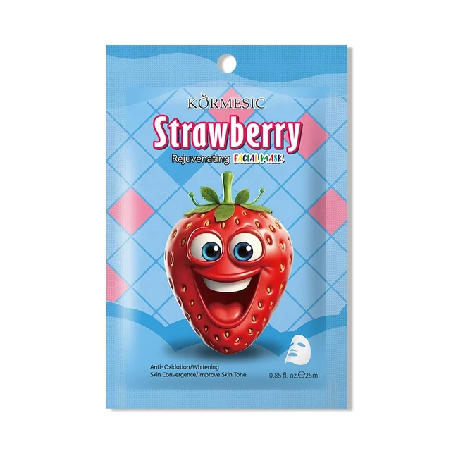 Mosturising/Hydrating fruit facial sheet mask-Strawberry
